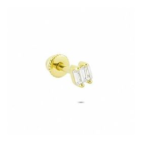 Glorria Geometrik Helix 14 Ayar Altın Piercing