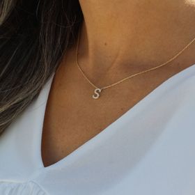 Glorria GLR630 Kişiye Özel Harfli Kral Tacı Kanat Gümüş Kolye