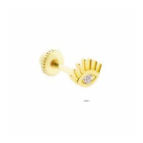 Glorria Göz Helix 14 Ayar Altın Piercing