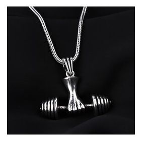 Glorria Halter 925 Ayar Erkek Gümüş Kolye