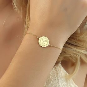 Glorria İkizler Burcu 925 Ayar Gümüş Bileklik