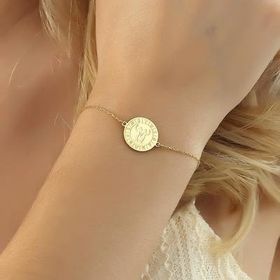 Glorria İkizler Burcu 925 Ayar Gümüş Bileklik