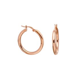 Glorria İnce Halka 2 cm Gümüş Küpe
