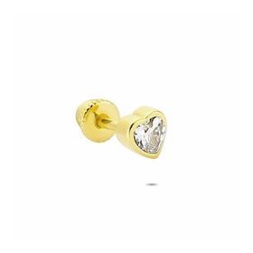 Glorria Kalp Helix 14 Ayar Altın Piercing