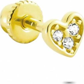 Glorria Kalp Helix 14 Ayar Altın Piercing