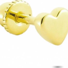 Glorria Kalp Helix 14 Ayar Altın Piercing