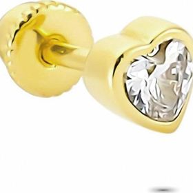 Glorria Kalp Helix 14 Ayar Altın Piercing