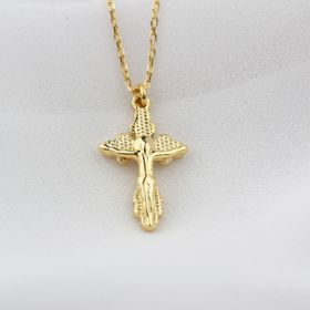 Glorria Kişiye Özel İsimli Haç Gümüş Kolye