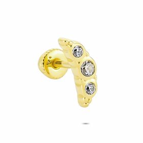 Glorria Melek Kanadı Helix 14 Ayar Altın Piercing