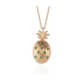 Glorria NP0120 Ananas Gümüş Kadın Kolye