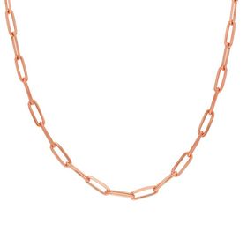 Glorria Rose Ataç Zincir 925 Ayar Gümüş Kolye