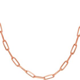 Glorria Rose Ataç Zincir 925 Ayar Gümüş Kolye
