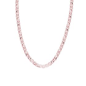 Glorria Rose Barlı Zincir 925 Ayar Gümüş Kolye