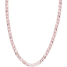 Glorria Rose Barlı Zincir 925 Ayar Gümüş Kolye