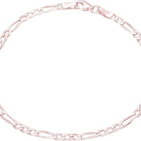 Glorria Rose Figaro Zincir 925 Ayar Gümüş Bileklik