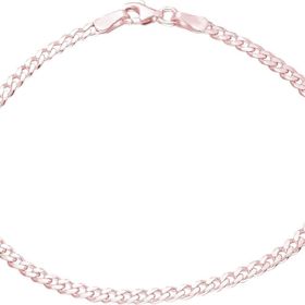 Glorria Rose Gurmet Zincir 925 Ayar Gümüş Bileklik