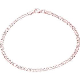 Glorria Rose Gurmet Zincir 925 Ayar Gümüş Bileklik