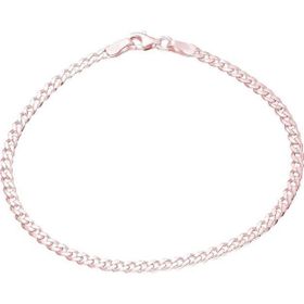 Glorria Rose Gurmet Zincir 925 Ayar Gümüş Bileklik