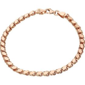 Glorria Rose Pullu Zincir 925 Ayar Gümüş Bileklik