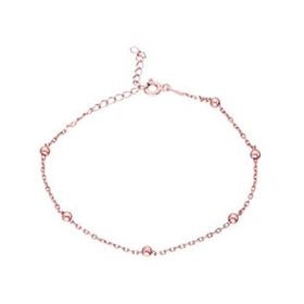 Glorria Rose Toplu Zincir 925 Ayar Gümüş Bileklik