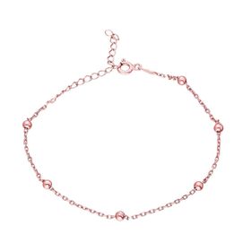 Glorria Rose Toplu Zincir 925 Ayar Gümüş Bileklik