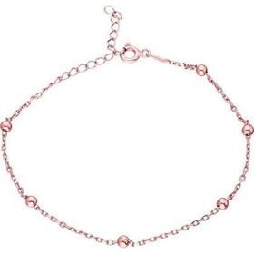 Glorria Rose Toplu Zincir 925 Ayar Gümüş Bileklik