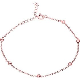 Glorria Rose Toplu Zincir 925 Ayar Gümüş Bileklik