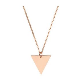 Glorria SV0044 Rose Altın Üçgen Kolye