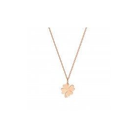 Glorria SV0049 Rose Altın Yonca Kolye