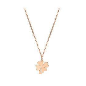 Glorria SV0049 Rose Altın Yonca Kolye