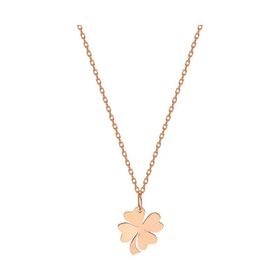 Glorria SV0049 Rose Altın Yonca Kolye