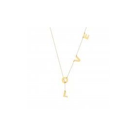 Glorria SV0058 Altın Love Kadın Kolye