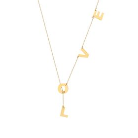Glorria SV0058 Altın Love Kadın Kolye