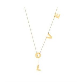 Glorria SV0058 Altın Love Kadın Kolye