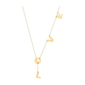 Glorria SV0058 Altın Love Kadın Kolye
