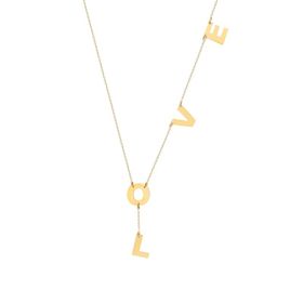 Glorria SV0058 Altın Love Kadın Kolye