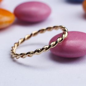 Glorria SV0181 Burgu Altın Yüzük