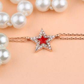 Glorria Taşlı Yıldız 925 Ayar Gümüş Bileklik