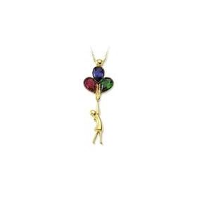 Glorria VK0265 Altın Çocuk Balon Kolye