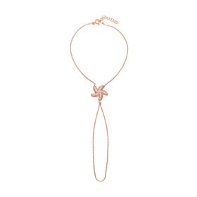 Glorria VK1093 Rose Deniz Yıldızı Gümüş Kadın Şahmeran