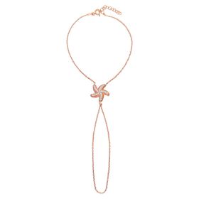 Glorria VK1093 Rose Deniz Yıldızı Gümüş Kadın Şahmeran