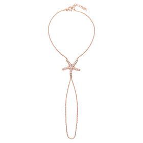 Glorria VK1093 Rose Deniz Yıldızı Gümüş Kadın Şahmeran