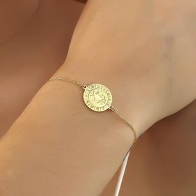Glorria Yengeç Burcu 925 Ayar Gümüş Bileklik