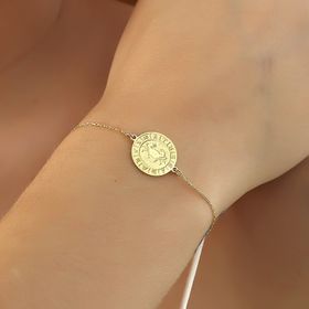 Glorria Yengeç Burcu 925 Ayar Gümüş Bileklik