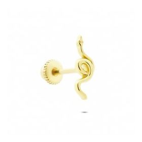 Glorria Yılan Helix 14 Ayar Altın Piercing