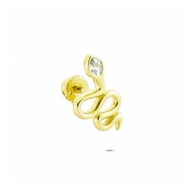 Glorria Yılan Helix 14 Ayar Altın Piercing