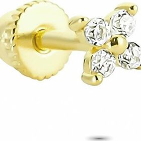 Glorria Yonca Helix 14 Ayar Altın Piercing
