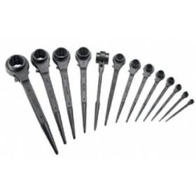 Glory 17x19 mm Çift Ölçü Kazıklı Cırcırlı Lokma Anahtar