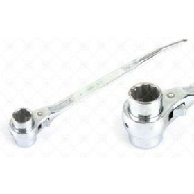 Glory 17x19 mm Kromajlı Kazıklı Cırcırlı Lokma Anahtar