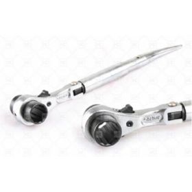 Glory 17x19 mm Mafsallı Kazıklı Cırcırlı Lokma Anahtar